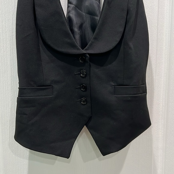 NWOT Black Vest from Express - Picture 3 of 5